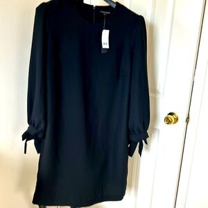 Straight black dress